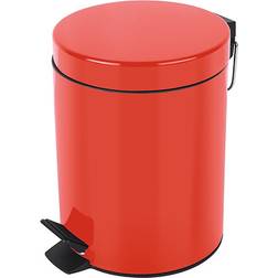 Spirella Poubelle Salle De Bain 25 x 17 x 22.5 cm Rouge