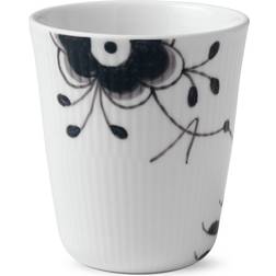 Royal Copenhagen Black Fluted Mega Mugg 29cl