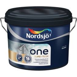 Nordsjö One Supertech Träfasadsfärg Vit 2.5L