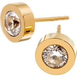 Edblad Stella Studs - Gold/Transparent