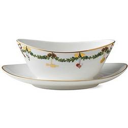 Royal Copenhagen Star Fluted Christmas Saucekande 0.43L