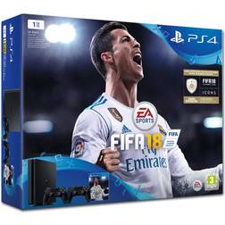 Sony PlayStation 4 Slim 1TB - FIFA 18 - 2x DualShock 4 V2