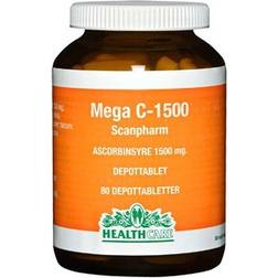 Scanpharm HealthCare Mega C-1500mg 80 stk