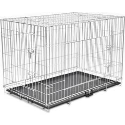 vidaXL Cage Métallique Et Pliable Pour Chiens XXL