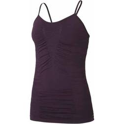 Casall Knitted Brushed Straptank Women - Plum Perfect