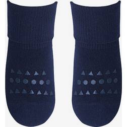 Go Baby Go Non-Slip Socks - Dark Blue