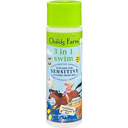 Childs Farm 3 in 1 Swim Strawberry & Organic Mint champú acondicionador y gel de ducha 3 en 1 para niños 250 ml