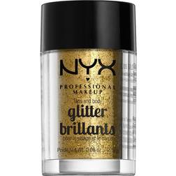 NYX Face & Body Glitter, Gold