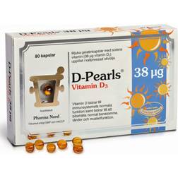 Pharma Nord D-Pearls 38mcg 80 pcs