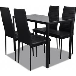 vidaXL 242986 Matgrupp, 1 Bord inkl. 4 Stolar