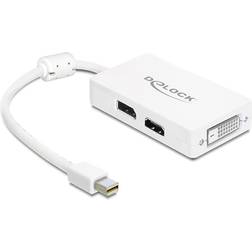 DeLock Mini Displayport - Displayport/HDMI/DVI-D Adapter M-F 0.2m