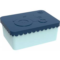 Blafre lunchbox S traktor blauw navy