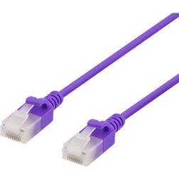 Deltaco Slim U/UTP Cat6a RJ45 - RJ45 LS0H 1.5m