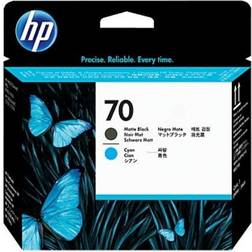 HP 70 Printhead (Matte Black/Cyan)