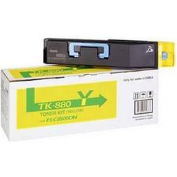 Kyocera TK 880Y Jaune Cartouche De Toner FS-C8500DN