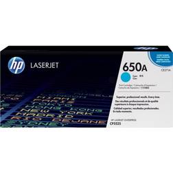 HP 650A LaserJet CP5525 Cyan