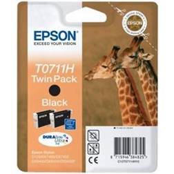 Epson T0711H 2-pack (Black)