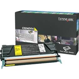 Lexmark C5240YH High Yield Return Program Toner Cartridge - Yellow