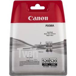 Canon 520 PGBK Twin Pack - Mustepatruuna Musta