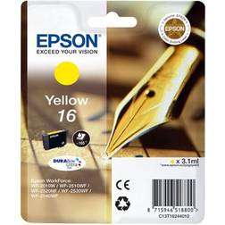 Epson 16 Amarillo WF-2520NF/WF-2530WF/WF-2010W