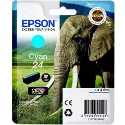 Epson 24 Cartuccia Ink Originale Ciano