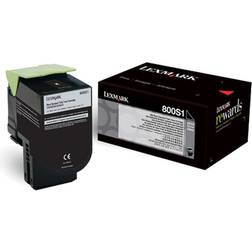 Lexmark 80C0S10 Toner Cartridge - Black