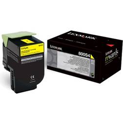 Lexmark 80C0S40 Toner Cartridge - Yellow