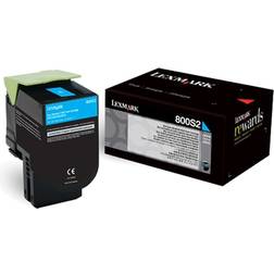 Lexmark 80C0S20 Cyan Yield Toner Cartridge