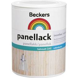 Beckers Panel Träfärg Vit 1L