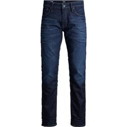 Jack & Jones Iwhmike Original Jos 097 I.K. Tapered Fit Jeans - Blue/Blue Denim