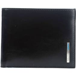 Piquadro Portafoglio Uomo Con Portamonete in Pelle PU1239B2R - Nero