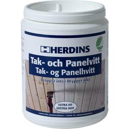 Herdins - Takfärg Vit 1L