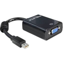 DeLock Mini DisplayPort - VGA Adapter M-F 0.1m