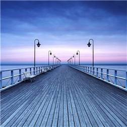 Ideal Decor Murals Pier at the Seaside (00969)