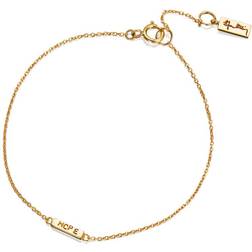 Efva Attling Mini Me Hope Bracelet - Gold