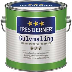 Trestjerner - Golvfärger Vit 0.75L