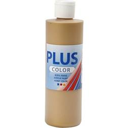 Plus Acrylic Paint Gold 250ml