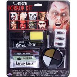 Fun World Family All In One Horror Costume Makeup Kit