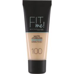 Maybelline Fit Me! Fondotinta 100 Warm Ivory