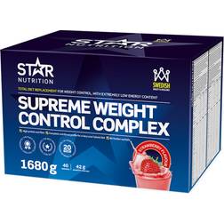 Star Nutrition Supreme Weight Control Complex Strawberry 42g 40 st