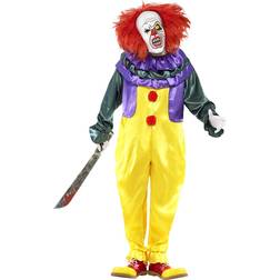 Smiffys Klassisk Skräckclown Maskeraddräkt