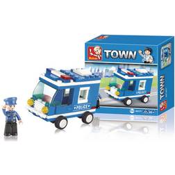 Sluban Police Van M38-B0177