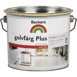 Beckers Plus Golvfärger Vit 3L