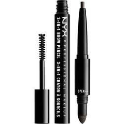 NYX 3-in-1 Brow Pencil Charcoal