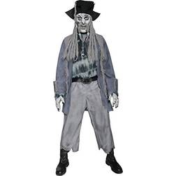 Smiffys Zombie Ghost Pirate Costume