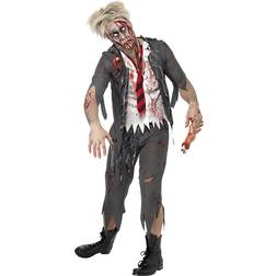 Smiffys Déguisement zombie écolier homme Halloween