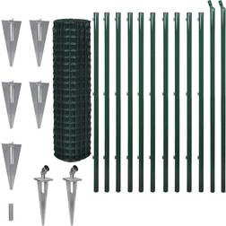 vidaXL Set Spike Euro Fence 150cmx25m