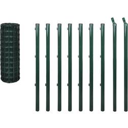 vidaXL Set Euro Fence 120cmx10m