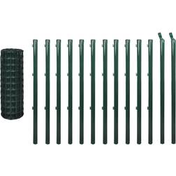 vidaXL Set Euro Fence 120cmx25m