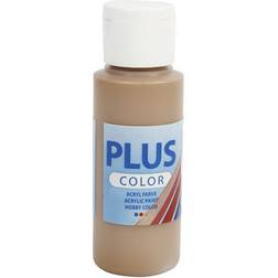 Plus Acrylic Paint Light Brown 60ml